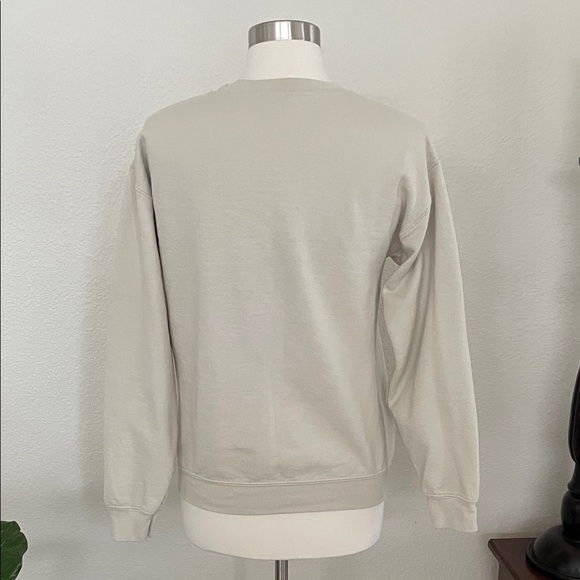 NIRVANA Beige Sweater with Pink and Yellow Graphic - Picture 5 of 6